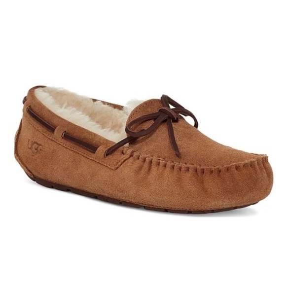 Ugg® Dakota Water Resistant Suede Slippers - Picture 1 of 9